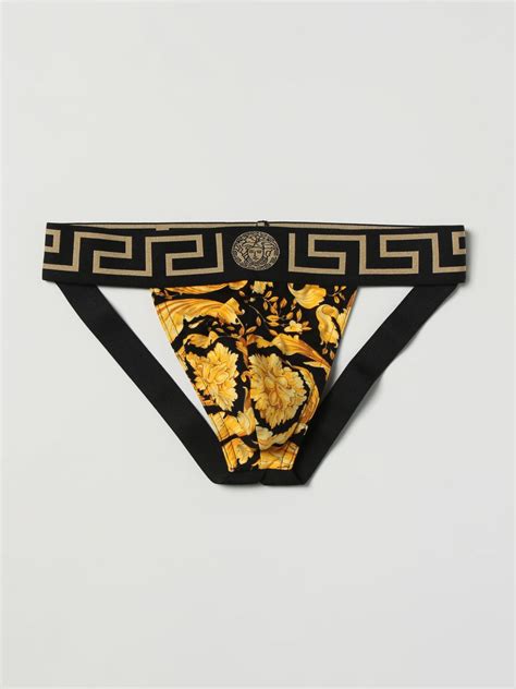 mens versace jockstrap|Versace underwear for men stiff.